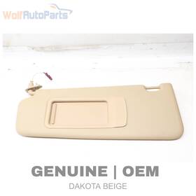 51166981699 Bmw 2009-2012 328i Xdrive E90 Lci - Left Sun Visor / Mirror 6981699