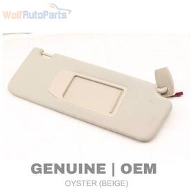 51167225916 Bmw 2010-2015 550i Gt - Right Sun Visor / Mirror 7225916