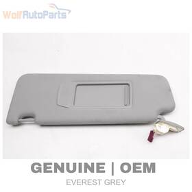 51167225917 Bmw 2010-2015 550i Gt - Left Sun Visor / Mirror 7225917