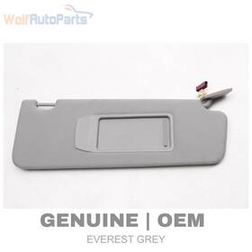 51167225918 Bmw 2011-2017 535i Gt Xdrive - Right Sun Visor / Mirror 7225918