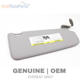 51167248859 Bmw 2011-2016 535i Xdrive F10 - Left Sun Visor / Mirror 7248859