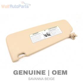 51167252056 Bmw 2006-2011 323i - Right Sun Visor / Mirror 7252056