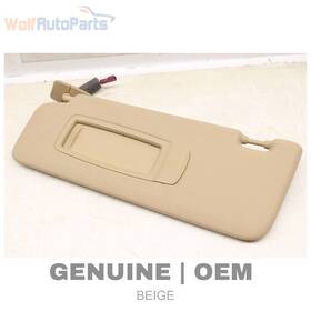 51167379517 Bmw 2015-2018 X4 - Left Sun Visor / Mirror 7379517