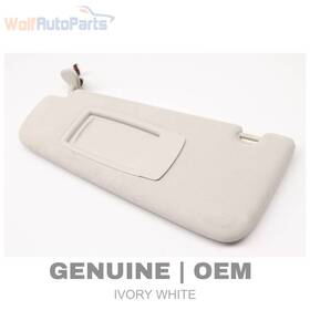 51167408555 Bmw 2016-2022 750i Xdrive G12 - Left Sun Visor / Mirror 7408555
