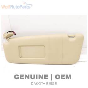 51167897613 Bmw 2008-2010 528i - Left Sun Visor / Mirror 7897613