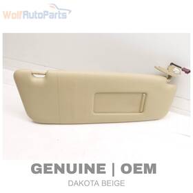 51167897614 Bmw 2008-2010 528i - Right Sun Visor / Mirror 7897614