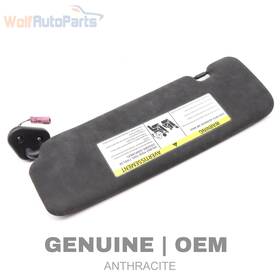 51168052478 Bmw 2014-2019 640i Xdrive Gran Coupe - Right Sun Visor / Mirror 8052478
