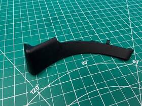 51467328838 Bmw 2015-2016 428i F36 Rear Right Seat Belt Seatbelt Cover Oem 7328837