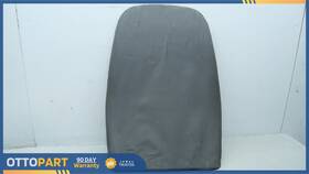 52107121707 Bmw 2003-2008 Z4 Left Or Right Seat Backrest Trim Cover Leather Black Oem