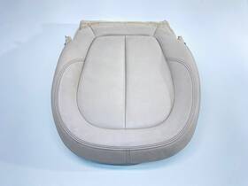 52107398431 Bmw 16-21 F48 X1 Front Left Or Right Lower Seat Cushion Leather Oyster Beige Oem