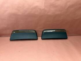 Bmw 52108199660 E38 750il V12 Wood Trim Front Seat Back Covers Pair Oem 168k Miles