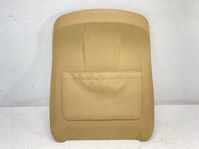 52109112538 Bmw 07-13 E70 X5 Front Right Passenger Seat Backrest Trim Panel Cover Beige Oem