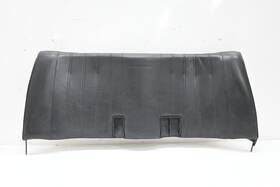 52201940004 Bmw 84-91 E30 Series Rear Upper Backrest Seat Cushion Leather Cover Black Oem