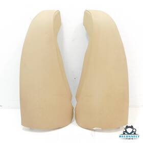 52207246533 Bmw 09-11 328i 335i M3 E90 Rear Left Right Side Seat Bolster Back Panel Set Oem