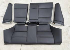 52208255079 Bmw 99-06 E46 Coupe 323 325 330 M3 Rear Upper Back Rest Seat Set Black