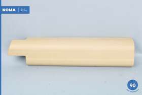 7126906 Bmw 02-08 750li E66 Front Right Passenger Side Seat Rail Cover Trim Beige Oem