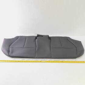 Bmw 7387679 12-18 F30 320i 328i Rear Lower Black Leather Seat Cushion Cover Oem