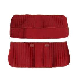 Up87c01maroon Brothers Trucks Front Bench Seat Cover-vinyl/velour-maroon
