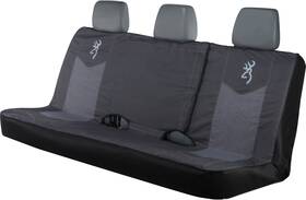 C000125500199 Browning Chevron Low-back Seat Cover - Bench Heather/black