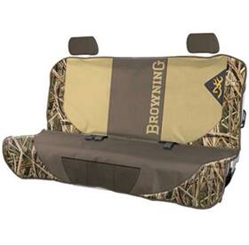 P0000404 Browning Buckmark Elk Bench Pet Seat Cover