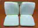 Bun689kabu Parts Unlimited Inc P.u.i Pui 1968 1969 A B Body Front Bucket Seat Foam Pair Charger Roadrunner Satellite