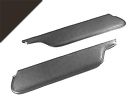 C5zz-6504104-bk 1964-1966 Ford Mustang Sun Visors Black Coupe Fastback Only