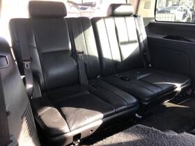 220.gm6209 Cadillac 2009 Escalade 3rd Third Row Rear Back Seat Bench Black Leather 926084