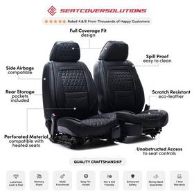 Aoog-13-b2 Car Leather Seat Covers Fit Toyota Corolla Luxury Waterproof Faux