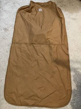 Rs1433 Carhartt 888999381696 Brown Quick Fit Nylon Duck Bucket Seat Cover - Fits Most