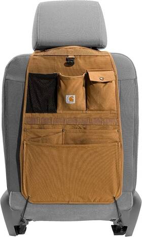 Amz-b08bly992c Carhartt Brown Universal Nylon Duck Seat Organizer