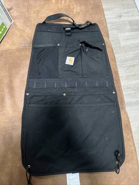 C000143700199 Carhartt Universal Nylon Duck Seat Back Organizer Black