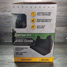 Casc-3112 Cat Heavy Duty Front Bench Truck Seat Cover For F250/350 F450/550