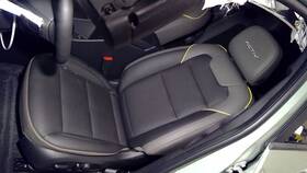 202-12821l Chevrolet 24 25 Trax Driver Left Front Seat Activ Black Leather Yellow Piping