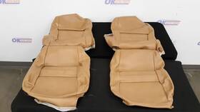 202.gm1z79 Chevrolet 79-82 Corvette Saddle Oem Seat Cover Set
