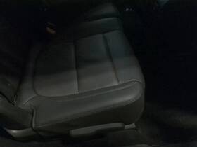 215.gm8y19 Chevrolet Truck 2019 19 Blazer Rear Seat Black Leather Red Accent