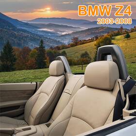 Z-629 Chifeng For Bmw Z4 E85 E86 2003-2008 Customized Car Seat Cover Leather 2 -pcs