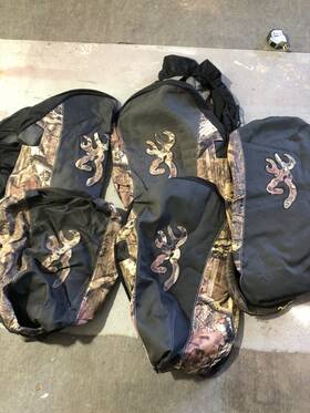 Cicmod 810032303327 Browning Camo Universal Seat Covers And Matching Floor Mats Black /
