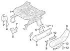 Cj5z7861749aa Ford Oem Seat Track Cover