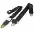 Clc520293 American Safety Adjustable Seat Belt Car Truck Lap Universal 2 Point Travel Black