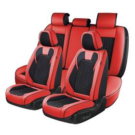Coverado 768904998143 Seat Covers Full Set 5 Seats Car Cover Winter