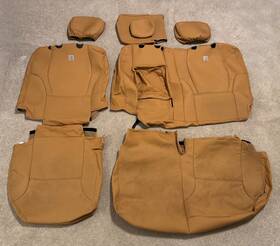 Gtt4317cabn Covercraft Carhartt Precision Fit Seat Covers For 2022 - 2026 Toyota Tundra