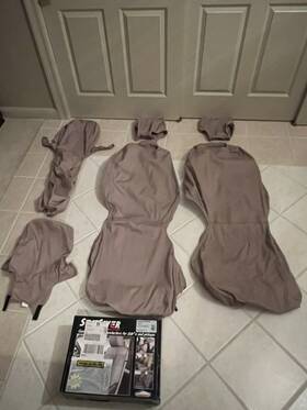 Covercraft Ss3381pcch Seat Cover 6 Pieces Ss3381pcsa Saver Front Only Wet Sand