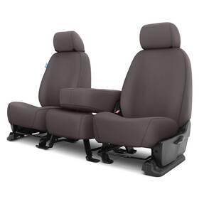 Covercraft Ss3414pcgy For Chevy Silverado 2500 Hd 10-14 Seat Covers Seatsaver Polycotton 1st Row Gray