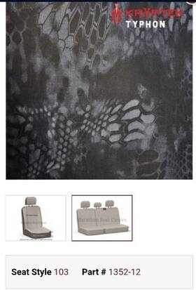 Ss3492pcch Covercraft / Marathon- Seat Cover - 3rd Gen Toyota Tundra Crewmax