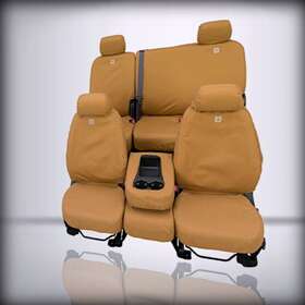 Ssc2347cabn Covercraft For Carhartt Seatsaver Front Row Custom Fit Seat Cove Brown
