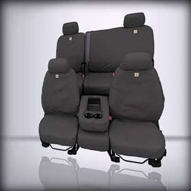 Ssc2359cagy Covercraft For Carhartt Seatsaver Front Row Custom Fit Seat Cov Gravel