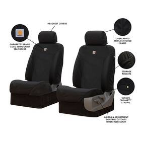 Covercraft Ssc2459cobk Open Box Carhartt Super Dux Seat Covers 1st Row For Ram Models U