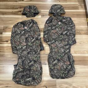 Ssc2517camb Covercraft Carhartt 2017-19 Chevrolet Silverado Chevy Camo Seatsaver Front Row Seat Covers