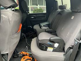 Ssc3439cagy Covercraft Ram 2500 3500 Carhartt Rear Seat Covers Grey Used Good Condition Only