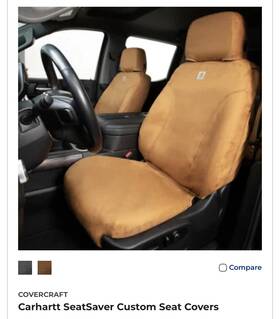 Covercraft Ssc3457cabn Preowned Carhartt Seat Covers 1st Row 2005-06 4runner